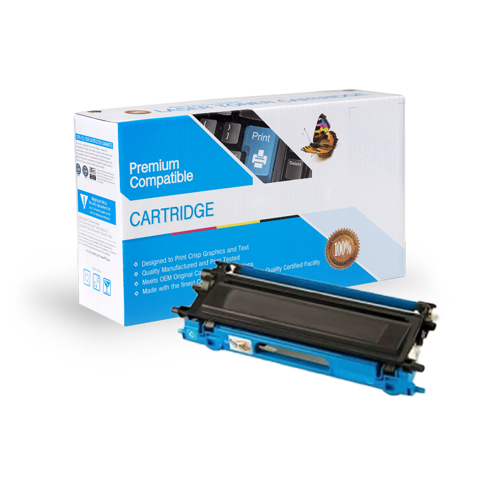 Brother TN210C Compatible Cyan Toner Cartridge