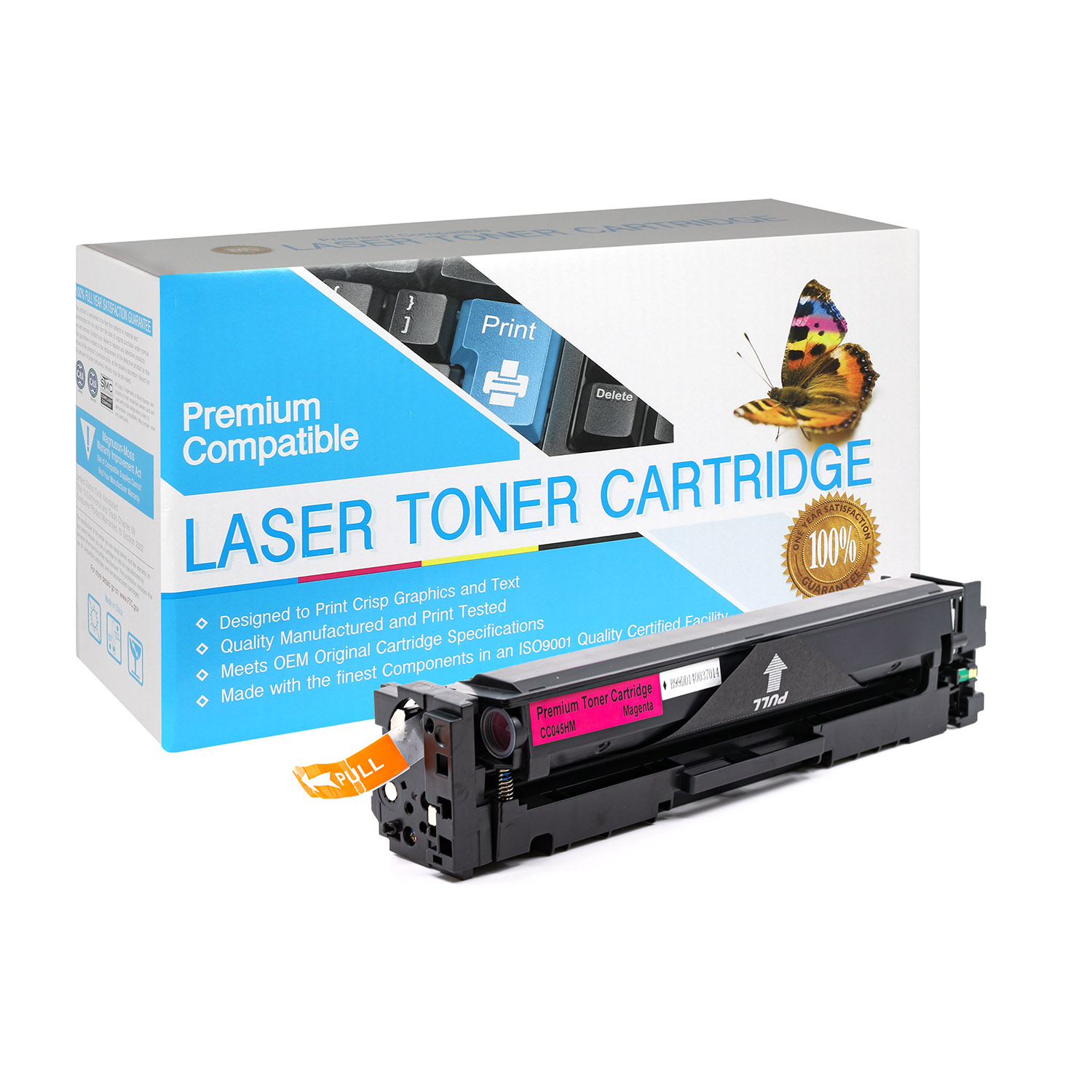 Canon 045H Hi-Capacity Compatible Toner- Magenta