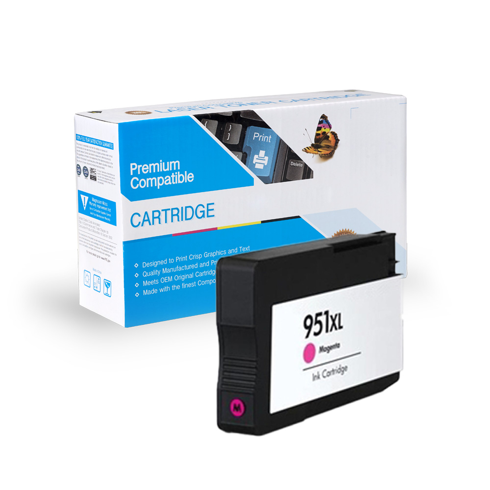 HP CN047AN (HP 951XL) Magenta Inkjet Cartridge 