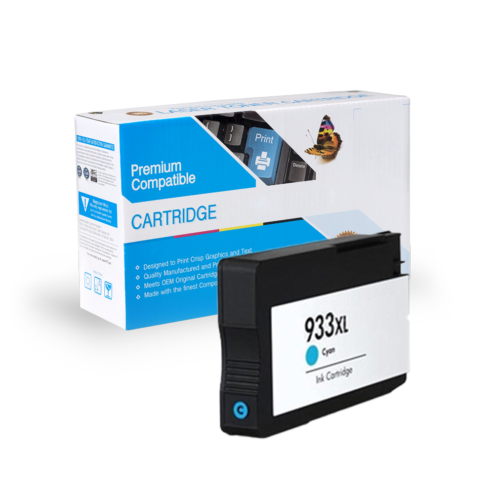 HP CN054AN (HP 933XL) Cyan Inkjet Cartridge 